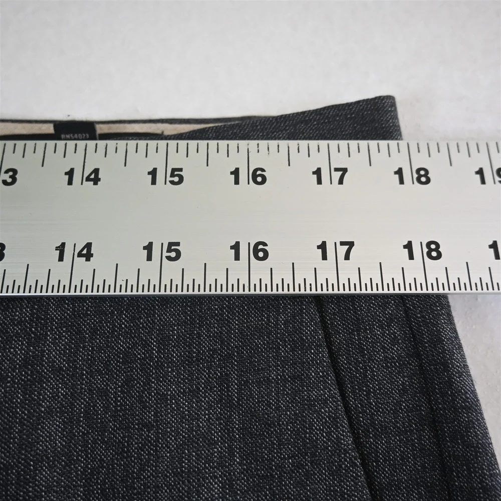 Banana Republic 34x34 Gray Heather 100% Wool 673154 Modern Slim Dress Mens Pants